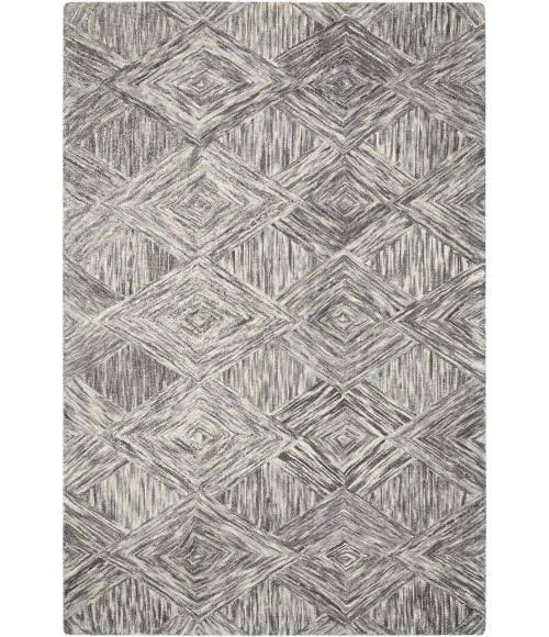 Nourison Linked Area Rug LNK01-Charcoal