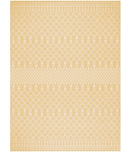 Nourison Positano Yellow POS02 8 ft. X 10 ft. Rect. Rug