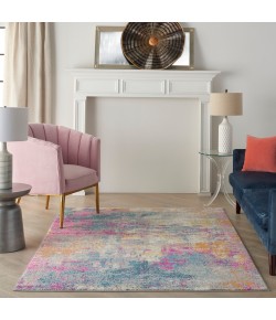 Nourison Home Passion PSN36 Ivory Multicolor 3 ft. 9 in. X 5 ft. 9 in. Area Rug