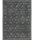 kathy ireland Home Moroccan Celebration Area Rug KI385-Navy