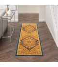 Nourison Allur Area Rug ALR04-Orange Multicolor