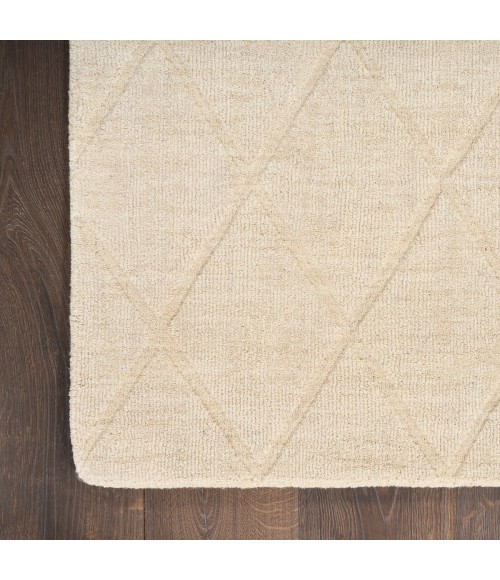 Nourison Wool Haven Ivory Rug WOH01 7 ft. 9 in. X 9 ft. 9 in. Rect. - Rugs Town Nourison Wool Haven Ivory WOH01 7 ft. 9 in. X 9 ft. 9 in. Rect. Rug