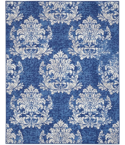 Nourison WHIMSICLE Area Rug Nourison Whimsicle Area Rug WHS11-Navy Ivory