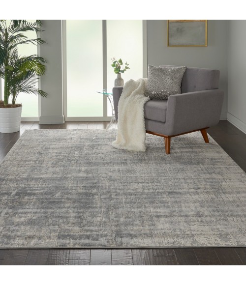 Nourison Rustic Textures Area Rug RUS01-Ivory/Silver