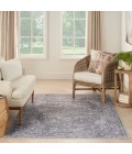 Nicole Curtis Machine Washable Series 1 Area Rug SR101 Grey