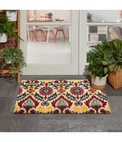 Nourison Wav17 Greetings - Wgt01 Red Area Rug 2 ft. X 3 ft. Rectangle