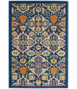 Nourison Home Allur ALR03 Navy Multicolor 2 ft. X 3 ft. Area Rug