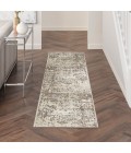 Nourison Concerto Ivory Beige CNC17 2 ft. 2 in. X 10 ft. Rect. Rug