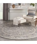 Nourison Lynx Slate Multicolor LNX03 8 ft. X Round Rug