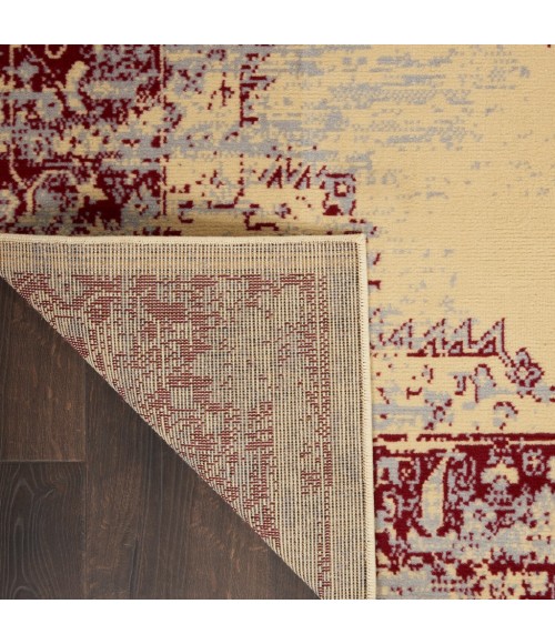 Nourison Grafix Area Rug GRF14-Cream Red