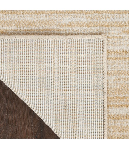 Nourison Home Nourison Essentials Ivory Gold NRE01 5 ft. Square Rug