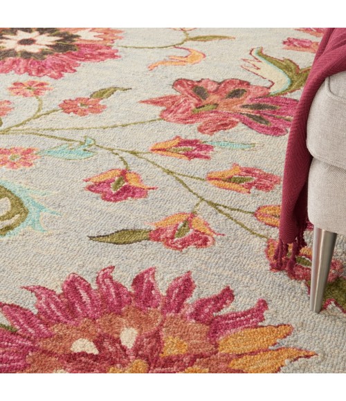 Nourison Bahari Area Rug BAH04-Grey/Multi