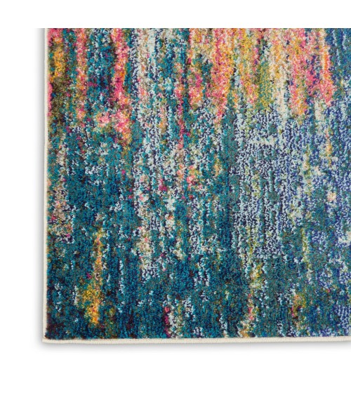 Nourison CELESTIAL Area Rug Nourison Celestial Area Rug CES09-Blue/Yellow