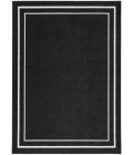 Nourison Nourison Essentials Area Rug NRE02 Black Ivory