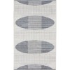 Nourison Astra Machine Washable Ivory Blue ASW03 2 ft. X 6 ft. Rectangle Rug