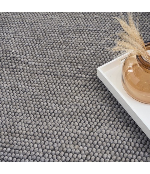 DKNY Pure Knots Grey KNT01 10 ft. X 14 ft. Rect. Rug