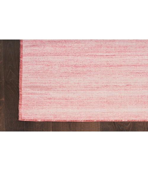 Nourison Washable Essentials Pink WAE01 4 ft. X 6 ft. Rectangle Rug