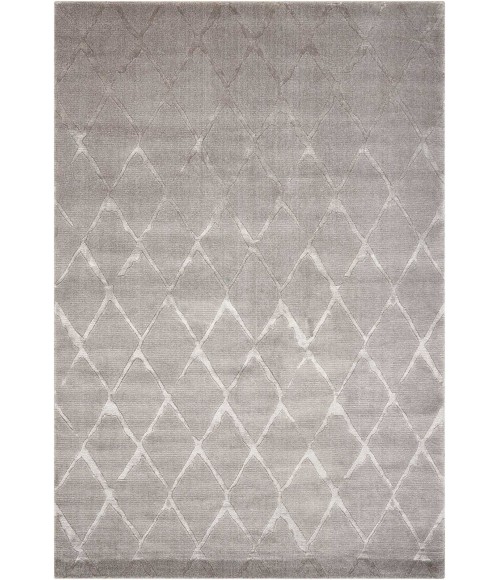 Nourison Twilight Area Rug TWI15 Grey 5'6" x 8'