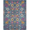 Nourison Passion - Psn01 Denim Area Rug 8 ft. X 10 ft. Rectangle