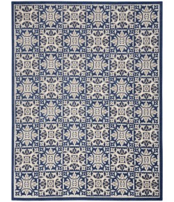 Nourison Aloha - Alh34 Blue Area Rug 9 ft. X 12 ft. Rectangle