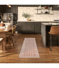 Nourison Nordic Brick Ivory NRC03 2 ft. X 6 ft. Rect. Rug
