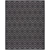 Nourison Versatile - Nrv01 Charcoal Black Area Rug 8 ft. X 10 ft. Rectangle