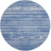 Nourison Whimsicle - Whs16 Light Blue Ivory Area Rug 5 ft. X Round