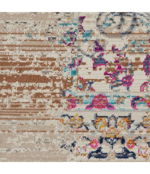 Nourison Vintage Kashan Runner Area Rug VKA02-Ivory
