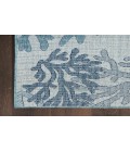 Nourison Garden Oasis Blue GOA05 8 ft. X 10 ft. Rectangle Rug
