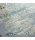 Nourison Prismatic Area Rug PRS19 Seafoam/Silver 8'6" x 11'6"