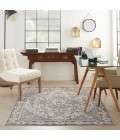 Nourison GRAND VILLA Area Rug Kathy Ireland Grand Villa Area Rug KI80-Grey