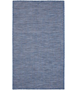 Nourison Positano - Pos01 Navy Blue Area Rug 3 ft. X 5 ft. Rectangle