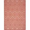 Nourison Versatile - Nrv01 Coral Orange Area Rug 5 ft. X 7 ft. Rectangle