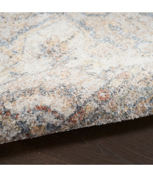 Nourison Astra Machine Washable Area Rug ASW12 Grey/Multi