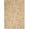 Nourison Grafix - Grf15 Cream Area Rug 3 ft. 9 X 5 ft. 9 Rectangle