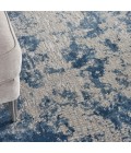 Nourison RUSTIC TEXTURES Area Rug Nourison Rustic Textures Area Rug RUS16-Grey/Blue