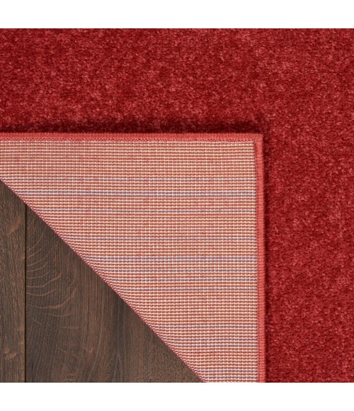 Nourison Essentials Brick Red Area Rug NRE01-Brick Red