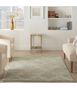 Nourison Venosa - Vsn01 Green Ivory Area Rug 3 ft. 9 X 5 ft. 9 Rectangle