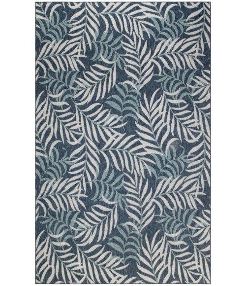 Nourison Garden Oasis Navy Rug GOA01 9 ft. X 12 ft. Rectangle - Rugs Town Nourison Garden Oasis Navy GOA01 9 ft. X 12 ft. Rectangle Rug