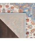 Elation Area Rug Nourison Elation Area Rug ETN08 Ivory Blue 9' x 12'