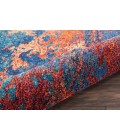 Nourison CELESTIAL Area Rug Nourison Celestial Round Area Rug CES08-Atlantic