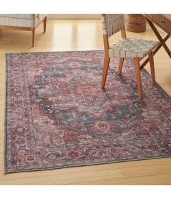 Nicole Curtis Nicolecurtis Series1 - Sr101 Multicolor Area Rug 6 ft. X 9 ft. Rectangle