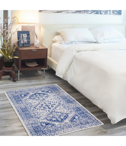 Nourison WHIMSICLE Area Rug Nourison Whimsicle Area Rug WHS15-Ivory Navy