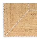 Nourison Terrazzo Jute Natural TRJ01 4 ft. X 6 ft. Rect. Rug