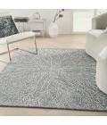 Michael Amini Ma30 Star Area Rug SMR03 Slate/Teal 5'3" x 7'3"