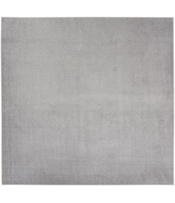 Nourison Essentials - Nre01 Silver Grey Area Rug 9 ft. X Square