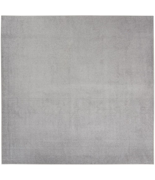 Nourison ESSENTIALS Area Rug Nourison Essentials Silver Grey Area Rug NRE01-Silver Grey