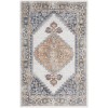 Nourison Astra Washables - Asw11 Grey Gold Area Rug 4 ft. X 6 ft. Rectangle