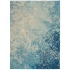 Nourison Passion - Psn10 Navy Light Blue Area Rug 5 ft. 3 X 7 ft. 3 Rectangle