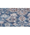 Nicole Curtis Machine Washable Series 1 Navy Ivory SR104 4 ft. Round Rug